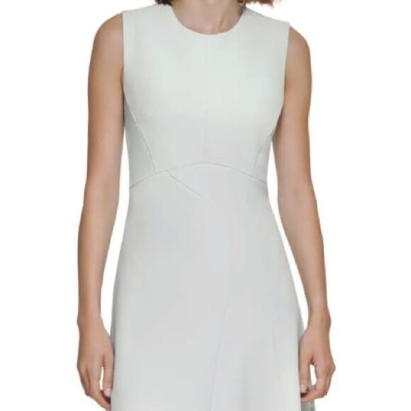 Calvin Klein Maxi Dress Lined NWT Sz 8 - Picture 3 of 8